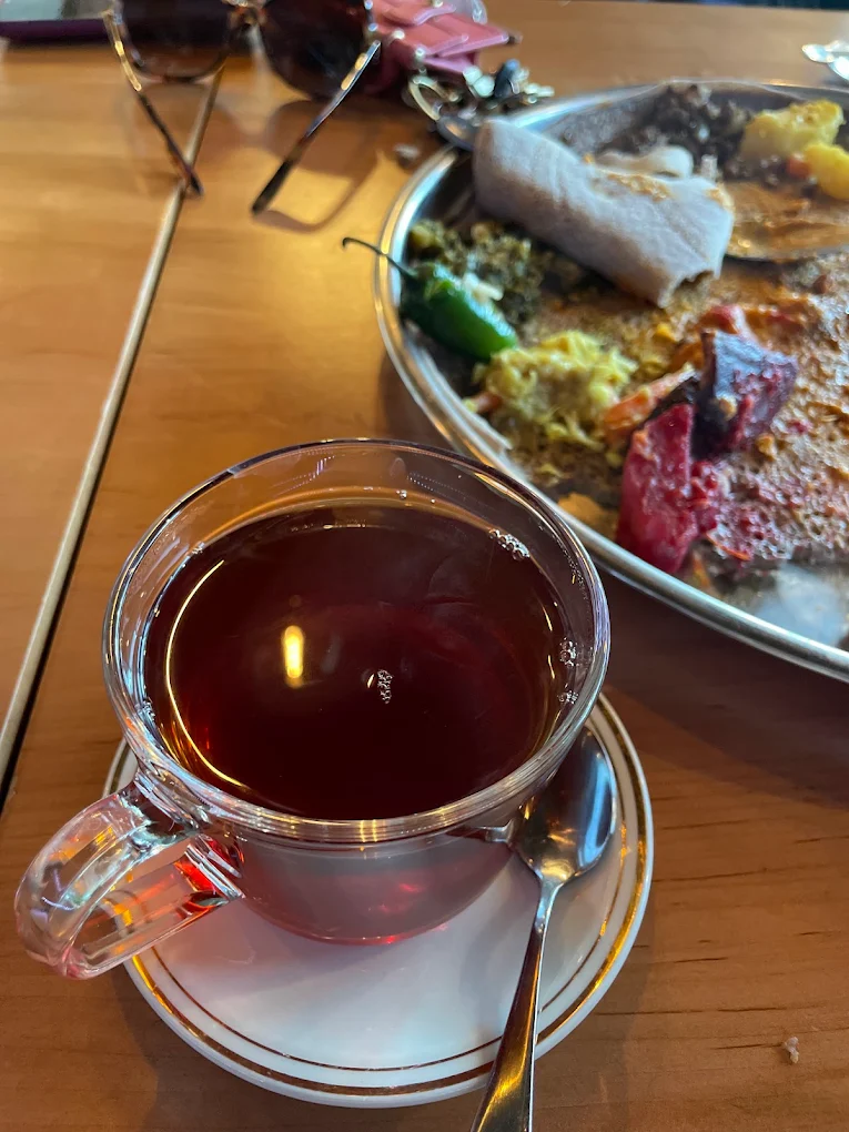 Authentic Ethiopian food at Z Infinity Cafe in Calgary SE