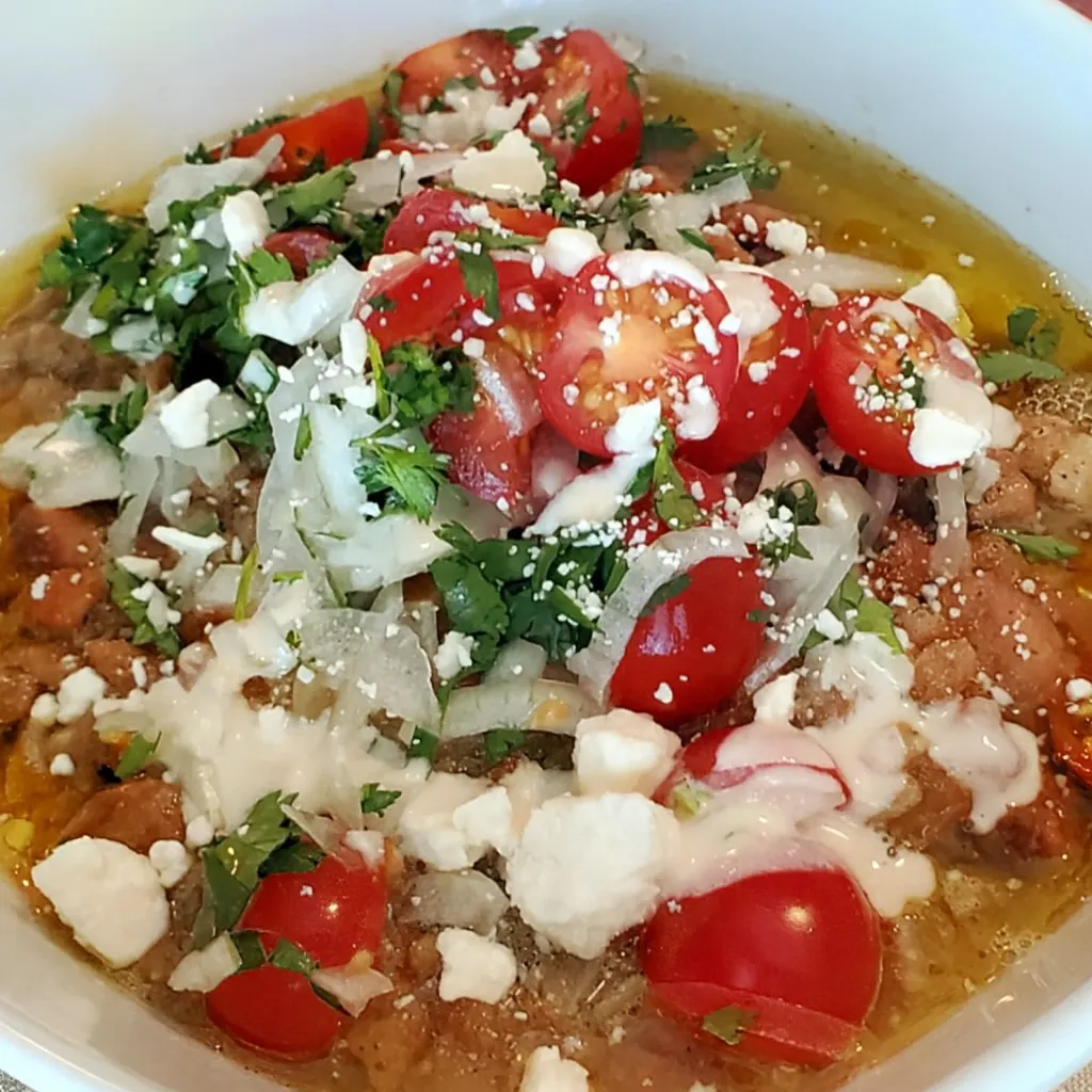 Delicious Fuul dish at Z Infinity Cafe in Calgary SE, AB - Ethiopian fava bean specialty