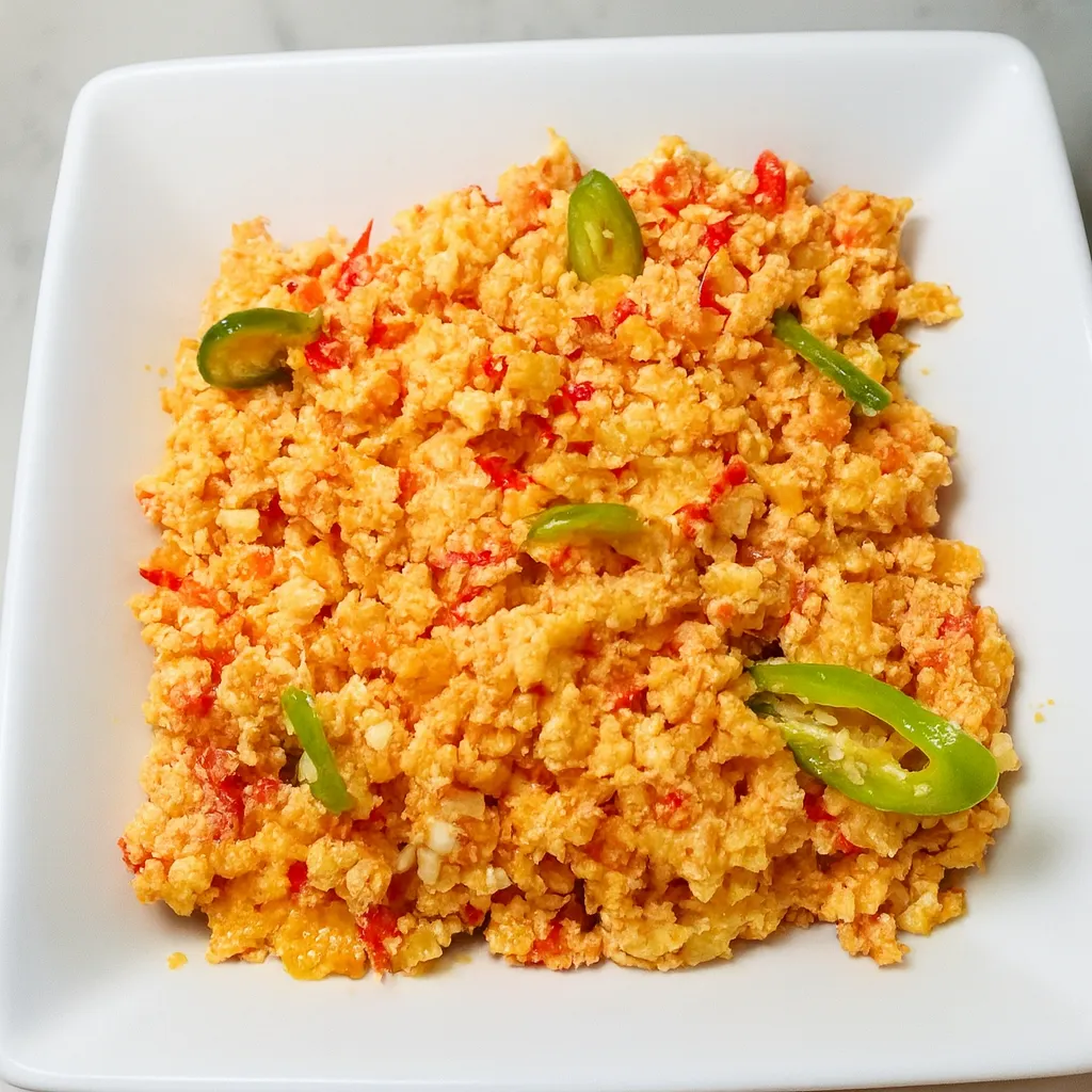 Traditional Ethiopian Scrambled Eggs at Z Infinity Cafe in Calgary SE, AB
